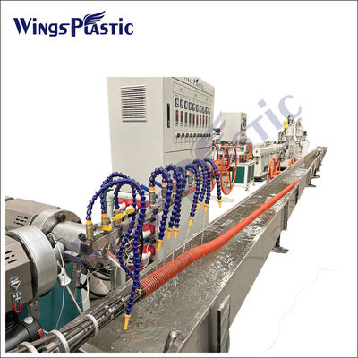 Máquina de extrusão de mangueiras de sucção em espiral de PVC para produção de mangueiras de tubos reforçadas em espiral de PVC
