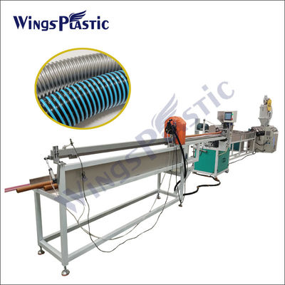 Linha tubulação flexível da extrusão de EVA Dust Collector Hdpe Pipe do aspirador de p30 que faz a máquina