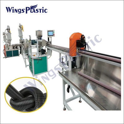 EVA Corrugated Hose Making Machine corrugou a máquina flexível 80kg/H da tubulação