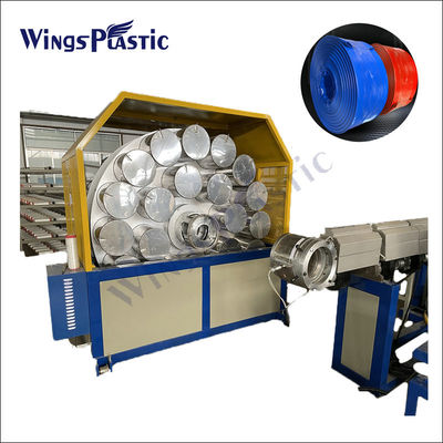 Linha de produção de mangueiras planas de PVC de 65 mm / Linha de extrusão de mangueiras de fogo revestidas com fibras de PVC
