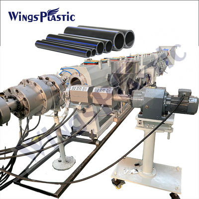 Máquina de extrusão de tubos de água de plástico HDPE PPR Máquina de extrusão de tubos de conduta eléctrica