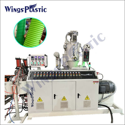 Máquina de extrusão de tubos corrugados PE PVC HDPE Capacidade 180 kg/h